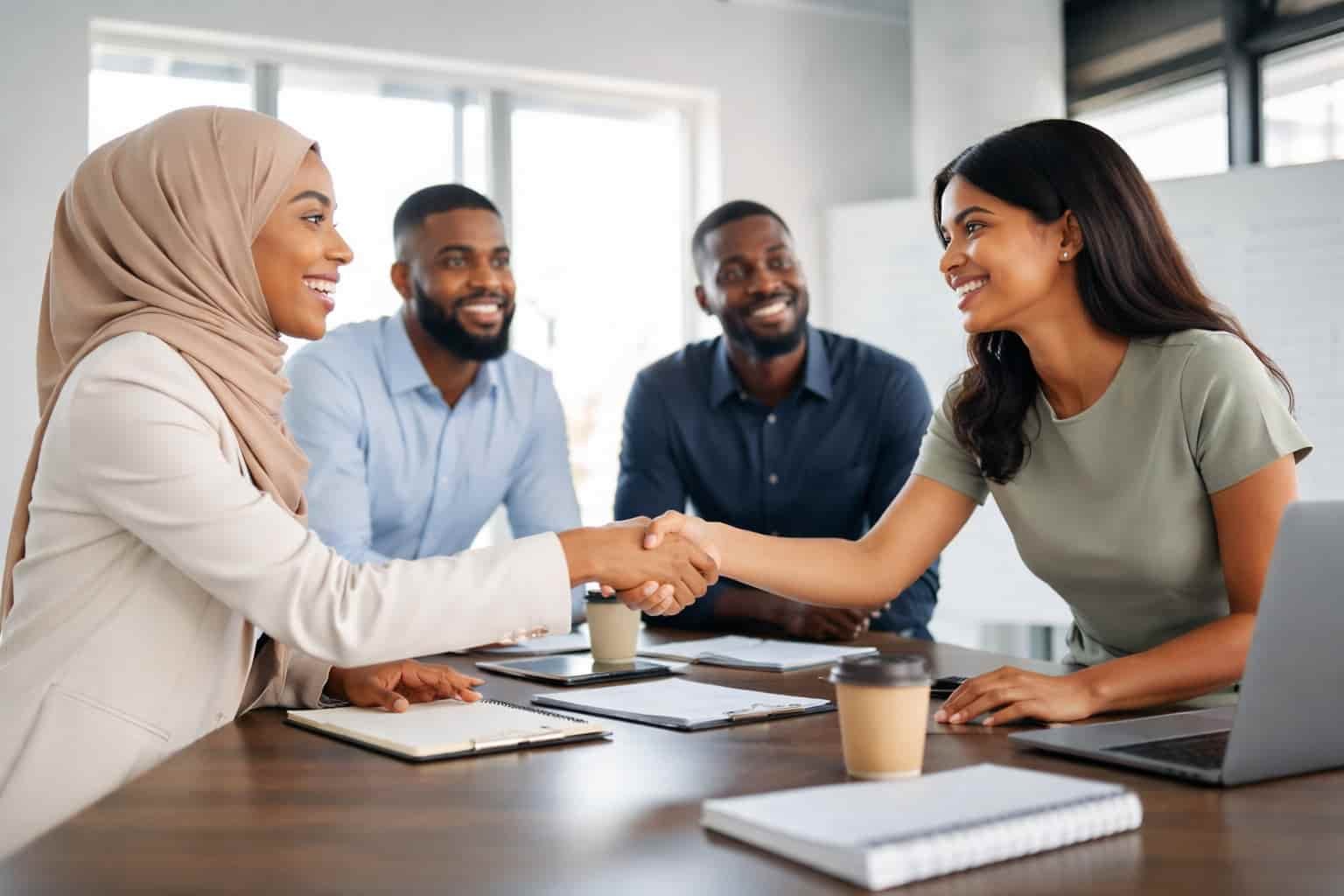 Business partnership story